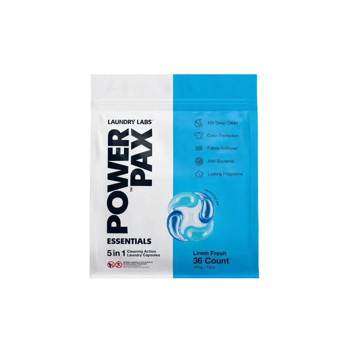 Power Pax 5-in-1 | Linen Fresh Laundry Capsules - 36 count