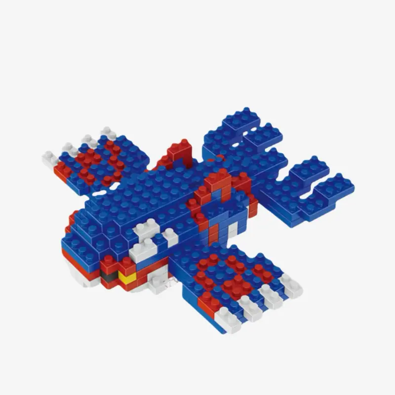 3 inch Kyogre Nano Building Blocks Toy With Building Instructions