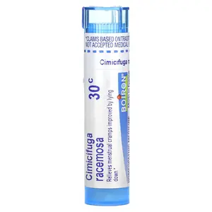 Boiron Cimicifuga Racemosa, 30C, Cramp Relief, Approx 80 Pellets
