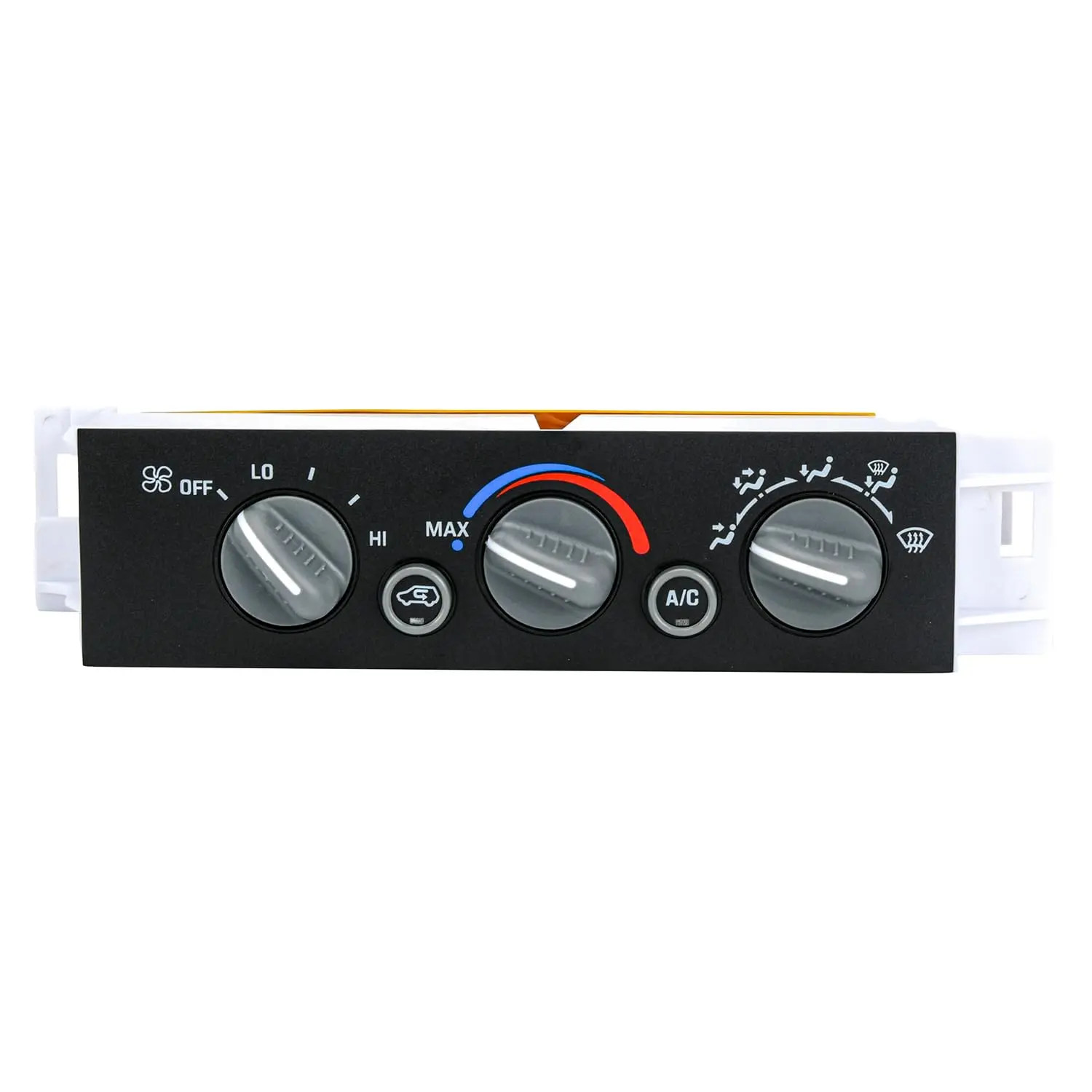 599-007 AC Heater Control Panel Climate Control Module Switch Without Rear Window Defogger for Chevy Truck GMC C1500 C2500 C3500 K1500 K2500 K3500 Truck 1996-1999 9378815 16231175