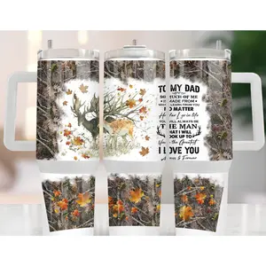 UVDTF 40 oz Cup Wrap Dad 3009