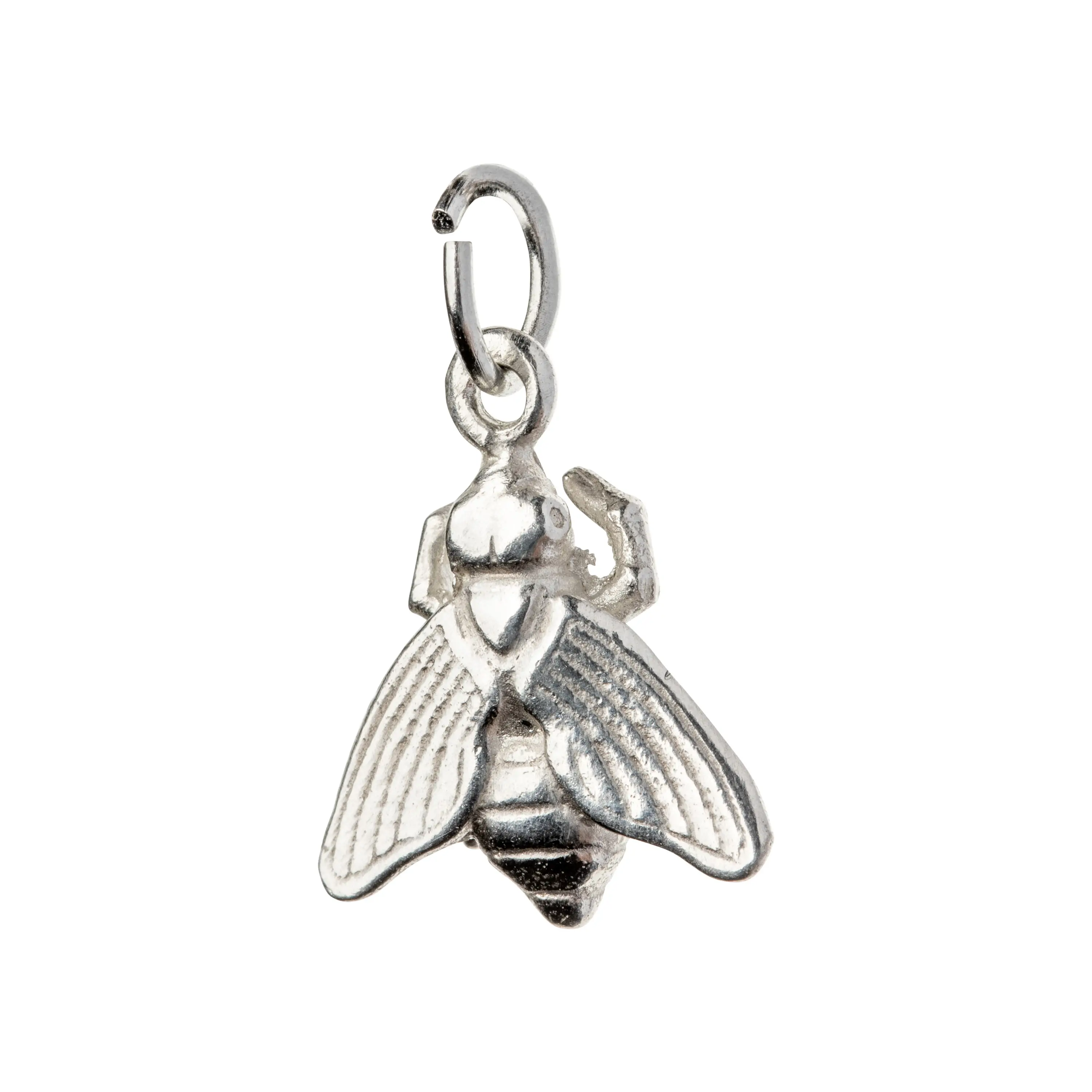 Handcrafted Sterling Silver Fly Pendant - Limited Edition of 30 Individually Crafted Pieces
