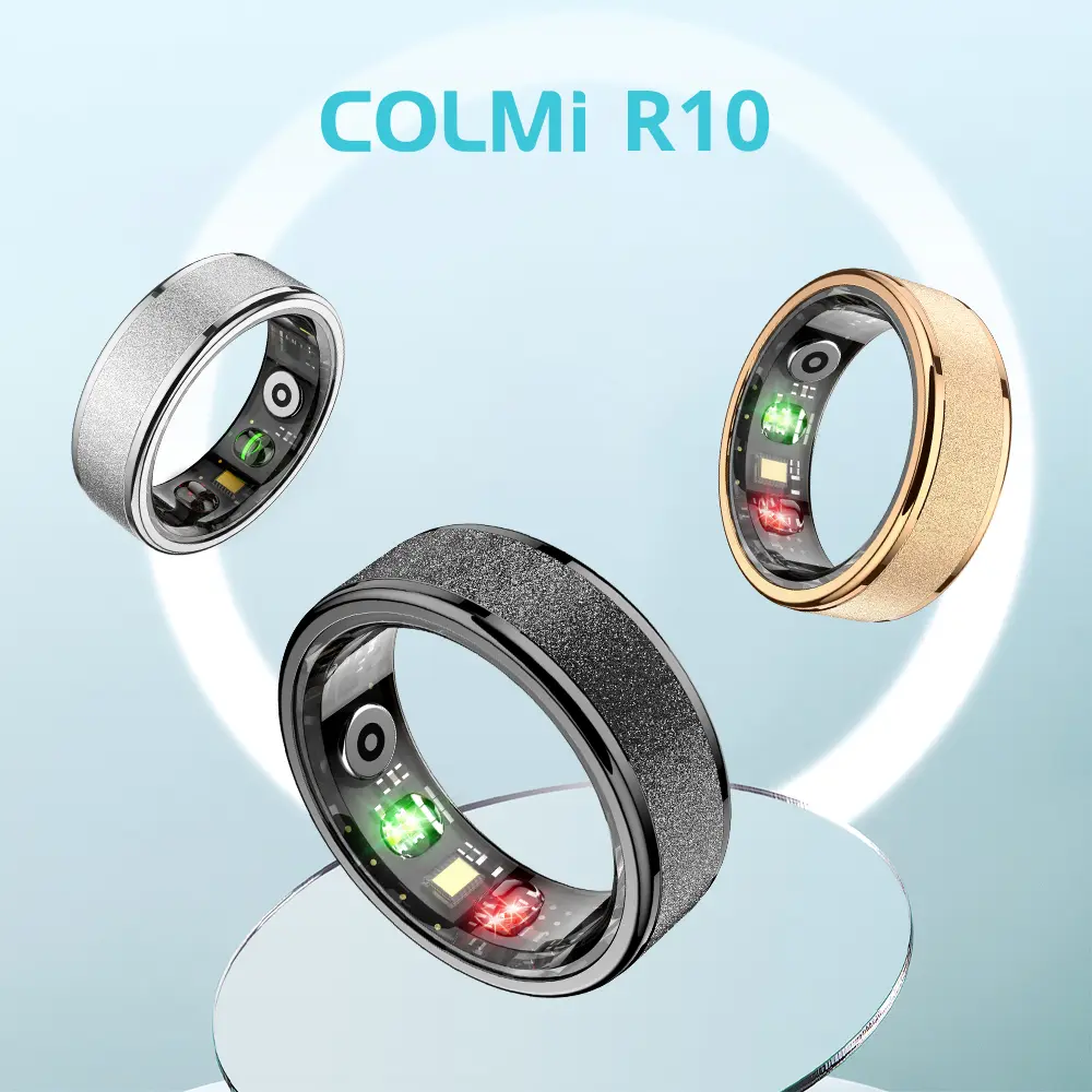 COLMI R10 Smart Ring 5 ATM Waterproof Fitness with Charging Compartment ...