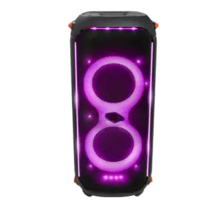High-Power Floor-Standing Bluetooth Party Speaker with RGB Lights