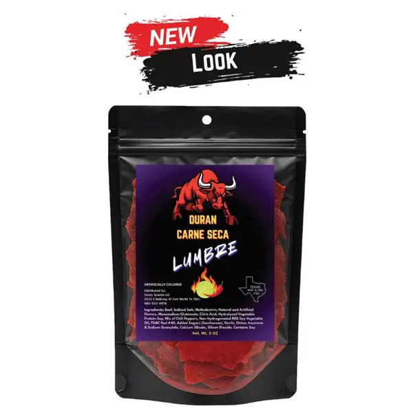 LIMITED EDITION!!! Carne Seca Lumbre (spicy) 2.0 OZ