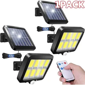120/160COB Solar Split Wall Lamp 3 Mode Waterproof Motion Sensor Garden Street Lights Solar Lamp Garden Security Wall Light(120COB)
