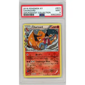 2016 Pokemon Xy Generations Radiant Collection Charizard 9 PSA #RC5