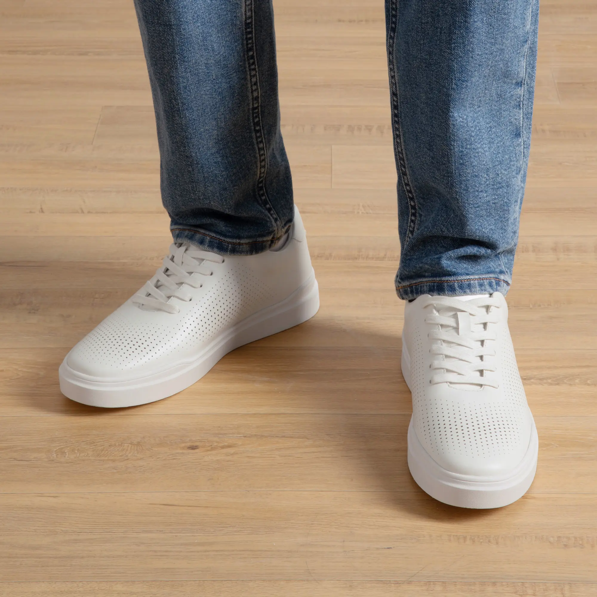 【BRUNO MARC Anniversary】 Sneakers for Men, Chunky Platform Casual Trainers with a Breathable Knitted Upper, Lightweight Athleisure Style Walking Shoes, Footwear, Shopping, Simple Fits, Knit Mesh, Aesthetic, Sporty Chic, Chunky Sole