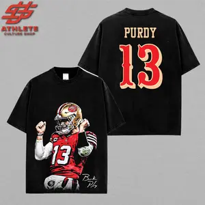 [LEO] Brock Purdy 13 'Dougie' For 49ers Faithful High-Quality 100% Cotton T-Shirt (Made In US), Niner Gang Football Shirt, Game Day Outfits, Gift For Football Fans.