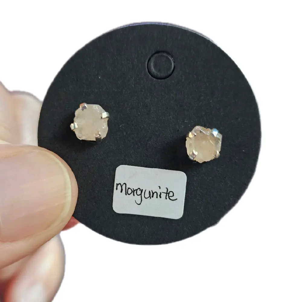 Morganite Earrings