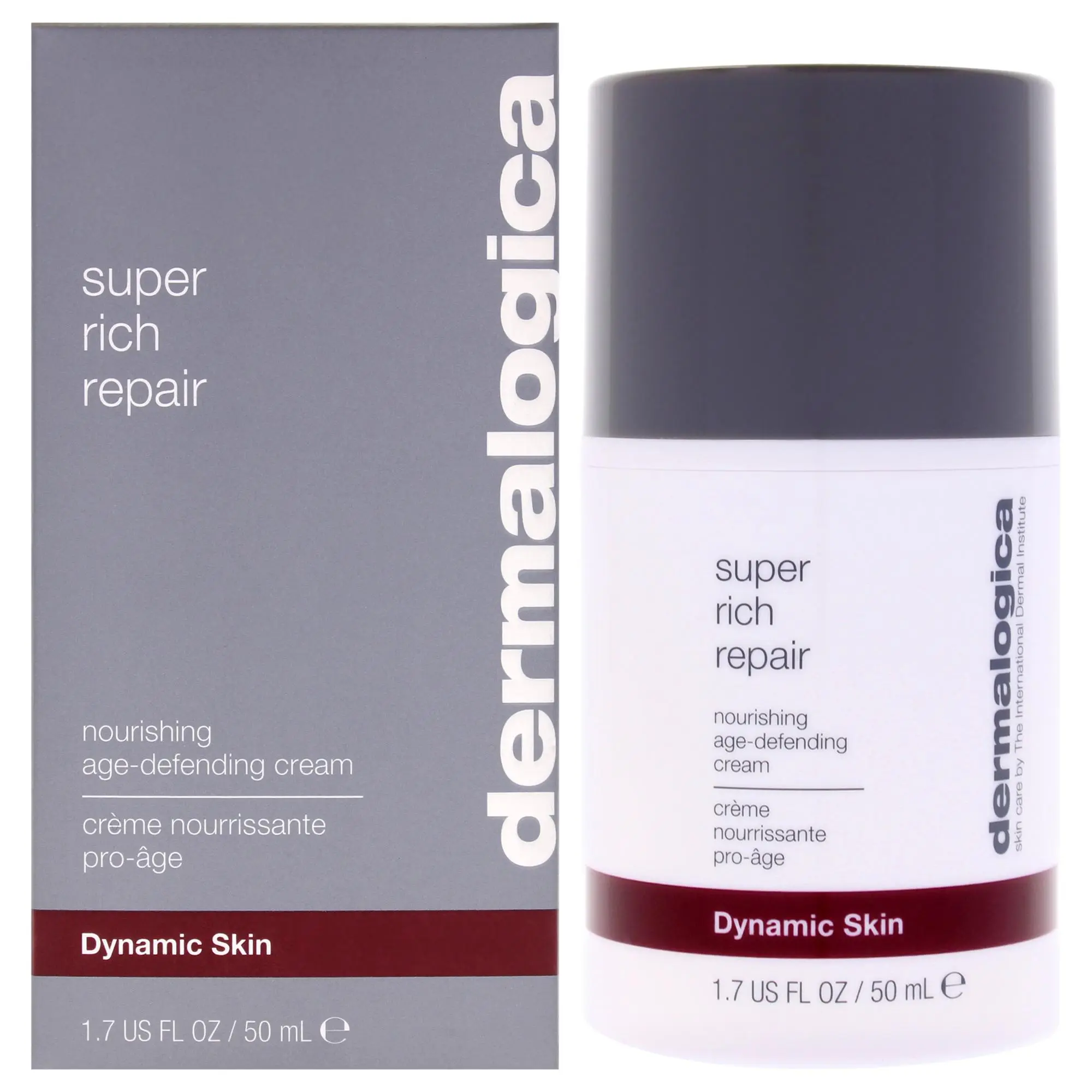 Dermalogica Super Rich Repair Daily Face/Body Cream - 1.7oz All Genders Moisturizer, Hydrates Skin