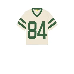 Diet Starts Monday Knitted Mesh Jersey in Cream & Green