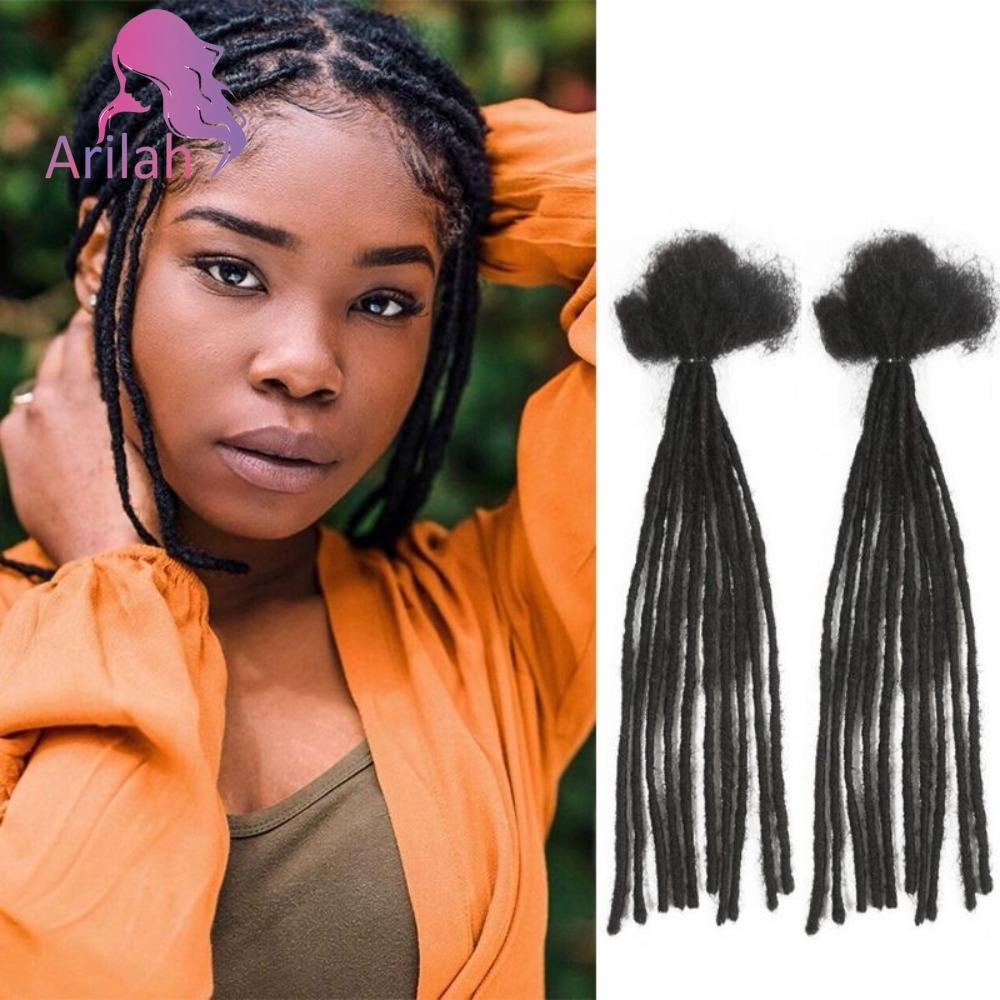 0.2cm Human Hair Dreadlock Extensions T1B 0.2cm Human Hair Dreadlock Extensions T1B