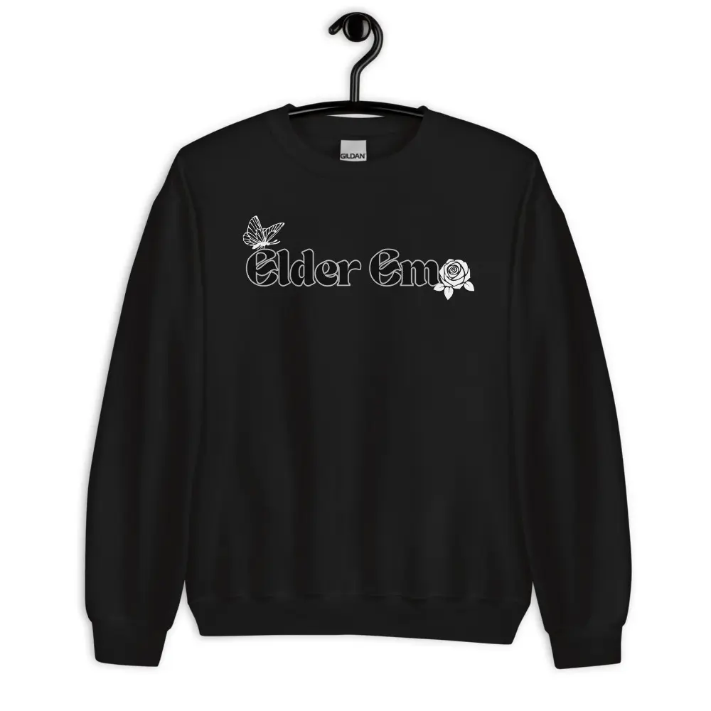 Elder Emo Sweatshirt, Emo Goth, Emo Gift