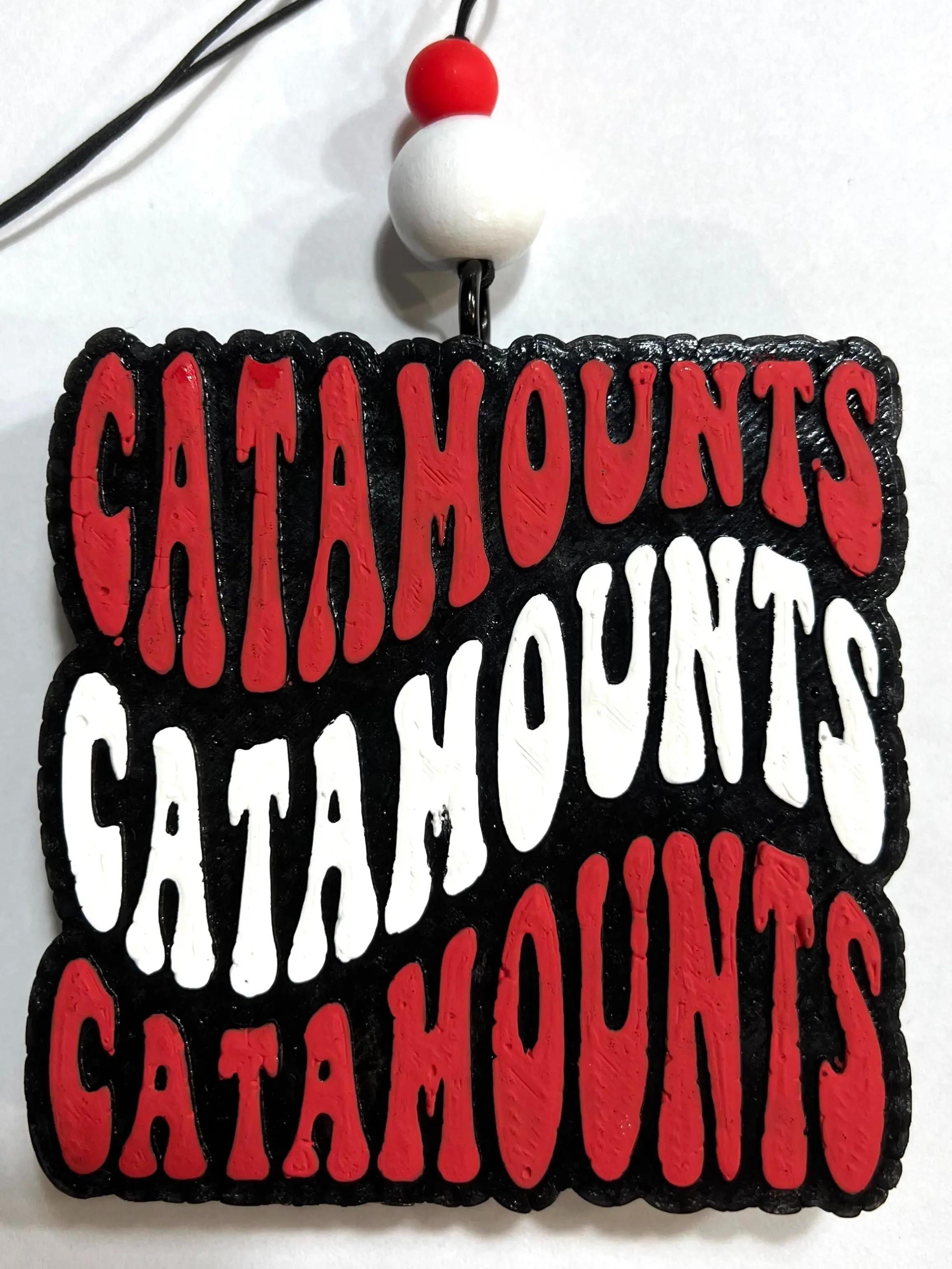 Catamount Car Freshie Ocean Mist Fragrance 4"x4" 3/4" Thick Aroma Beads Decorative Beads Included for Pleasant Car Ambiance