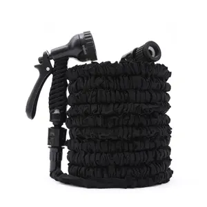 Expandable Garden Hose High Pressure Water Gun, Garden Hose Nozzle, Car Wash Hose Soft Tube, Portable Hose, Gardening Tool for Flowering Plants, Essential Lawn Care Equipment