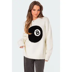 Magic 8 Oversized Chunky Knit Sweater