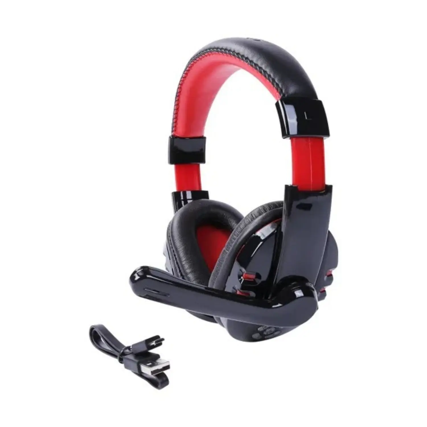 Wireless Bluetooth 4.2 Over Ear Earphone Noise Canceling Adjustable Earphone Deep Bass Stereo Gaming Micro Headphones Audio Rechargeable
