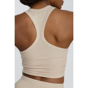 Dom Racerback Tank - Coconut