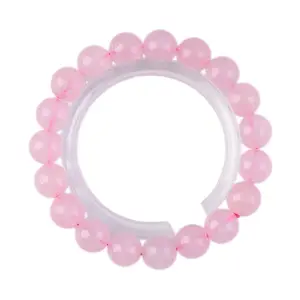 Rose Quartz bracelet Romantic bracelets  The Stone of Love Romantic Gift love and harmony Healing Crystal