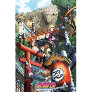 Naruto Boruto Anime Posters, Movie Wall Art Wall Decor. Movie Anime Poter.