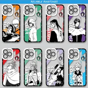 Anime B-BLEACH Ichigo Kurosaki  Phone Case For iPhone 17 16 15 14 13 12 11 - Personalized Aesthetic Design Shockproof Phone Case: Your Perfect Blend of Style and Safety!