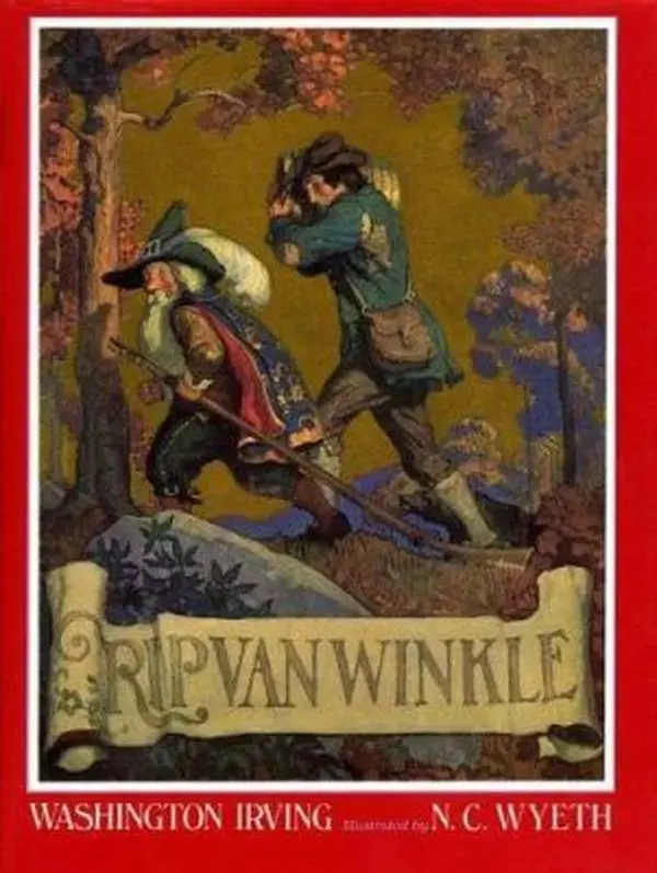 USED Book - Rip Van Winkle (Books of Wonder) by Washington Irving (Hardcover) - english