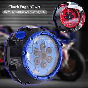 Suitable for S1000R/RR/XR HP4 Transparent Clutch Cover & Engine Case Cover for Customization