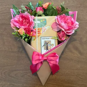 Blind Date With a Book Bouquet – New Curated Book Gift Wrapped Like a Bouquet (Choose Genre + Extras) The Original Blind Date With A Bookquet
