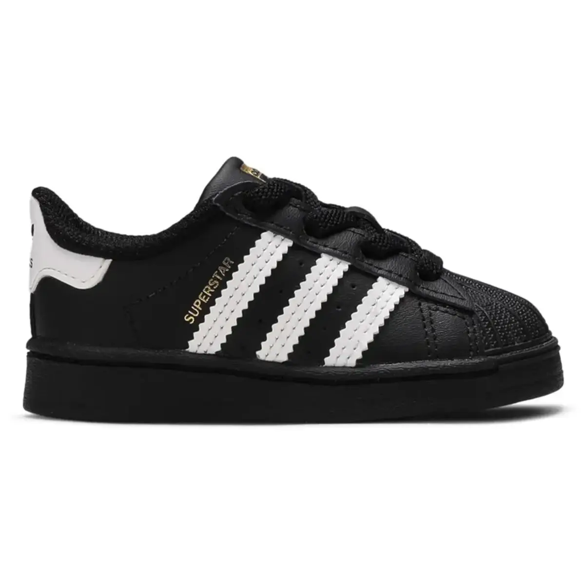 adidas Superstar Core Black Cloud White Gold TD Fashion Shoes New