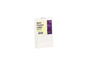 Avery 05450 Print or Write Removable Multi-Use Labels, 3 x 5, White, 40/Pack
