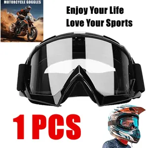 Windproof Anti-Scratch Dustproof Goggles – Motorcycle Riding Goggles for Skiing, Racing & Outdoor Sports