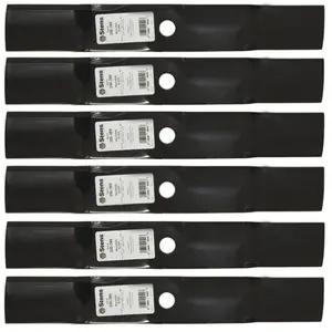 6 Mulching Blades fit Replacement for John Deere M113517 ZTrak F620 Scotts S2048 S2348 48" Deck