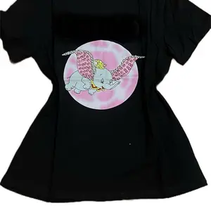 T0045-Elephant Print T-Shirt