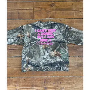 "Cant Ride A Horse" Camo Crewneck