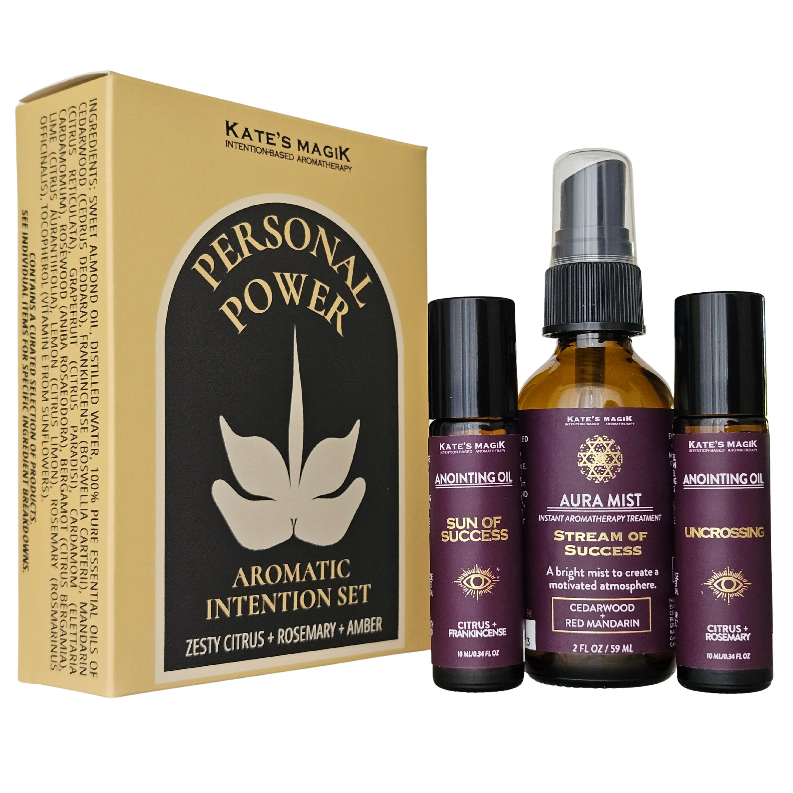 Personal Power – Confidence + Expression | Aromatic Intention Set