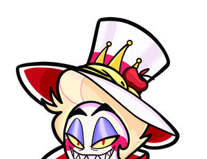 Hazbin 6" Car Peeker Sticker -Vinyl, 6-Inch Size, Variety of Character Designs