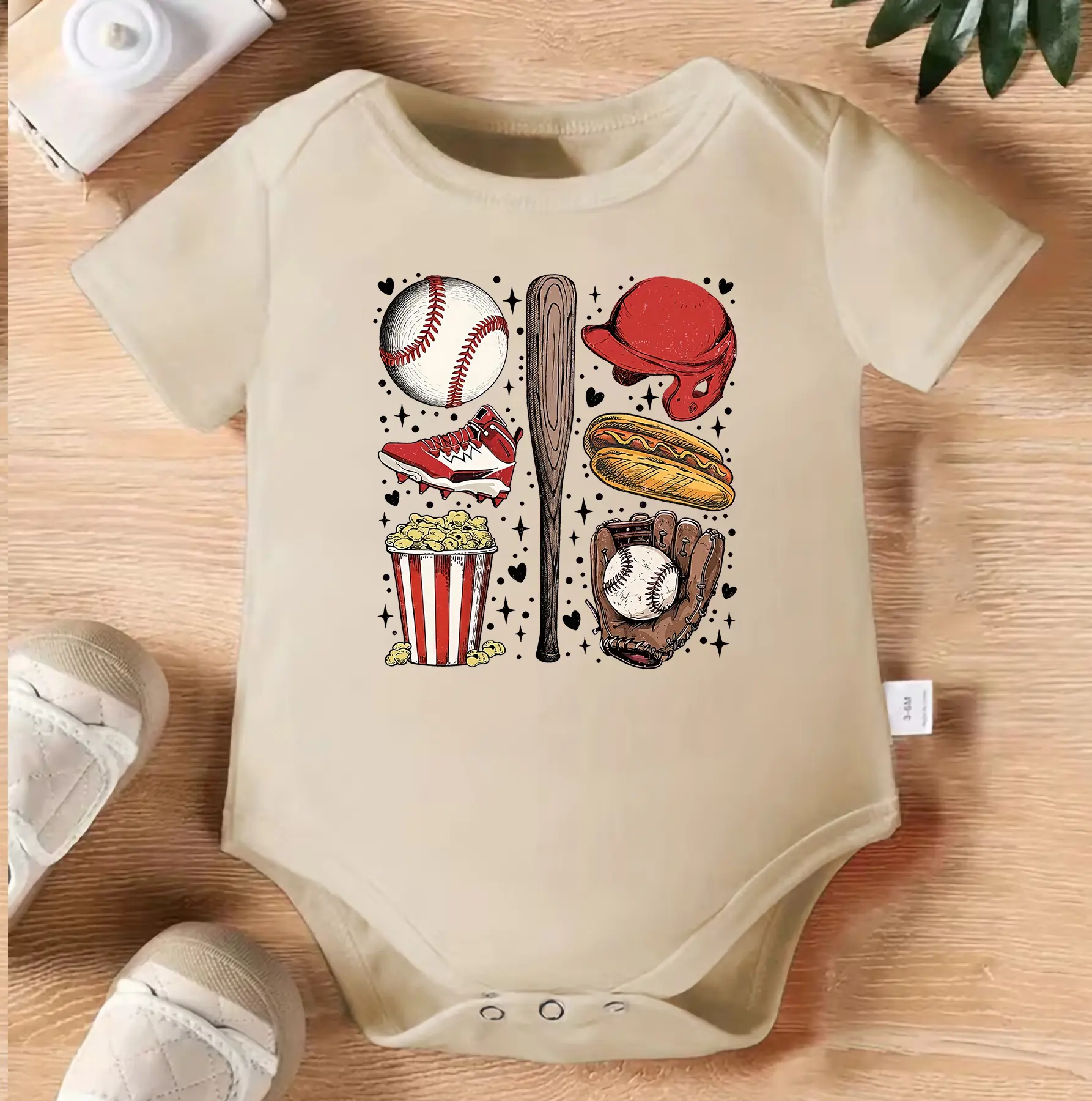 Baseball Baby Bodysuit Sports Infant Onesie, Cute Baseball Fan Newborn Romper, Future Slugger Baby Outfit, Baseball Game Day Gift, Little Rookie Shower Present