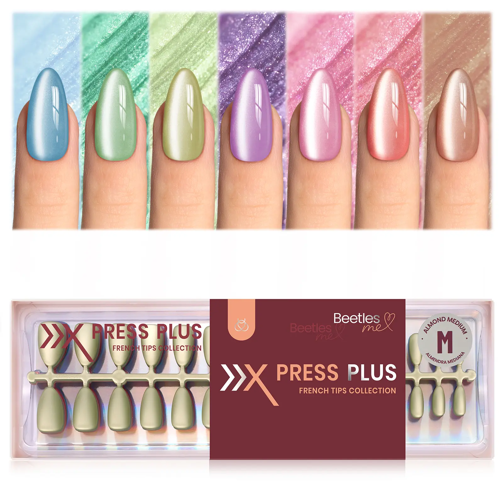 Fizz Aurona M Almond [Nail Tips Only]