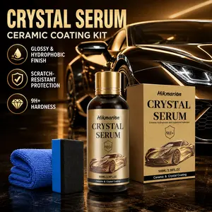 Advanced Graphene Ceramic Coating for Cars Capacity Upgrade (100ML),9H Auto Car Detailing10+ Years of Long Lasting Protection,Gloss Hydrophobicty Anti Scratch
