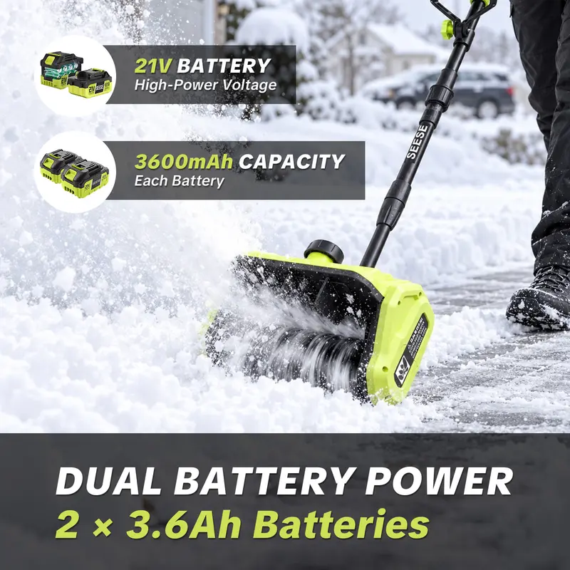 SEESE cordless snow shovel product detail