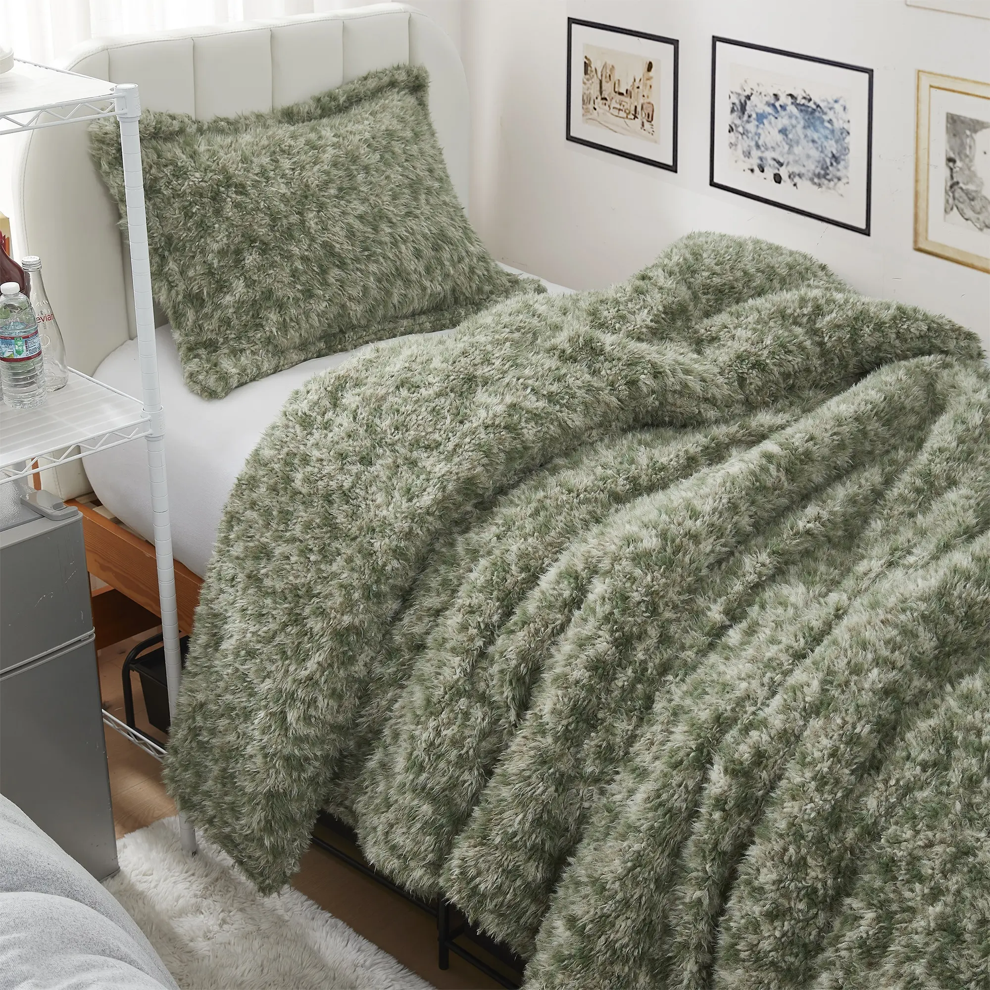Sir Yes Sir - Coma Inducer Twin XL Comforter Set - Combat Green