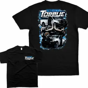 Project Torque Blue Print King Cobra 2.0 T-Shirt for Men and Women, Unisex Graphic Streetwear Tee, Racing Enthusiast Casual Short Sleeve Top, Vintage Car Culture Apparel, Automotive Graphic Shirt