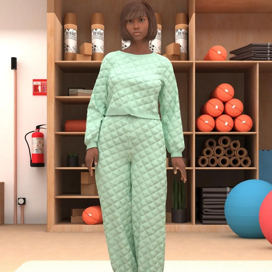 Lisa - Quilted Jogger