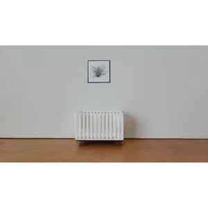 1:24 Scale Baby Crib - Mini Doll Furniture West Elm Bed