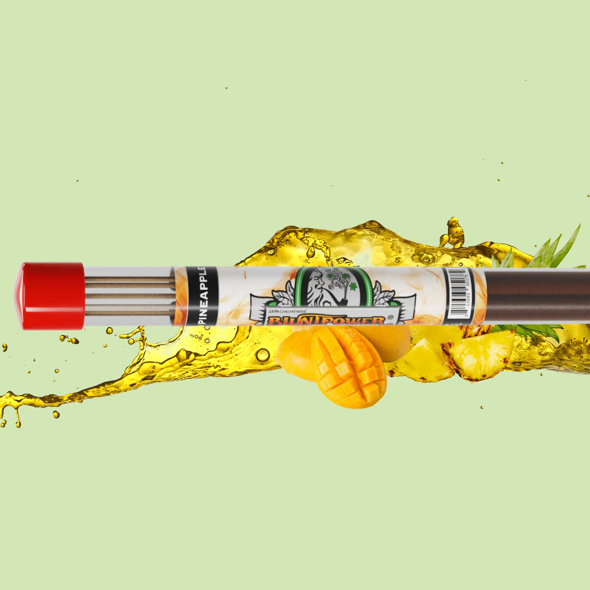 Mango Pineapple Green Long Incense Sticks