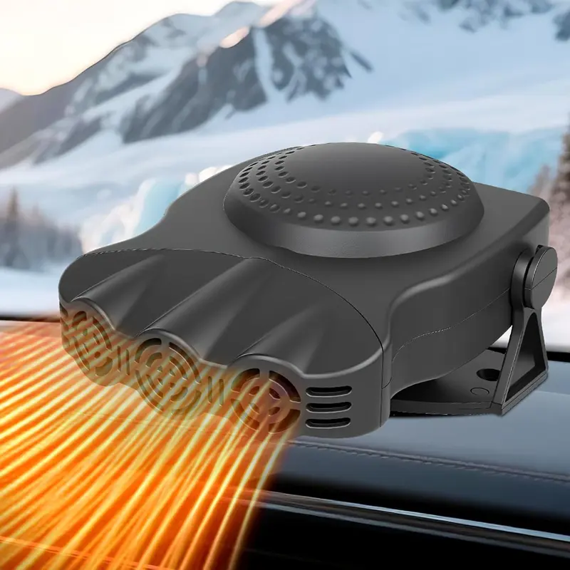 car heaters that plug into the cigarette lighter 12v 200W Car Heater, Portable Car Heater and Defroster, Windshield  Defogger, 12 Volt That Plugs Into Cigarette Lighter, Calenton para Carro,  360° Rotation (Black)