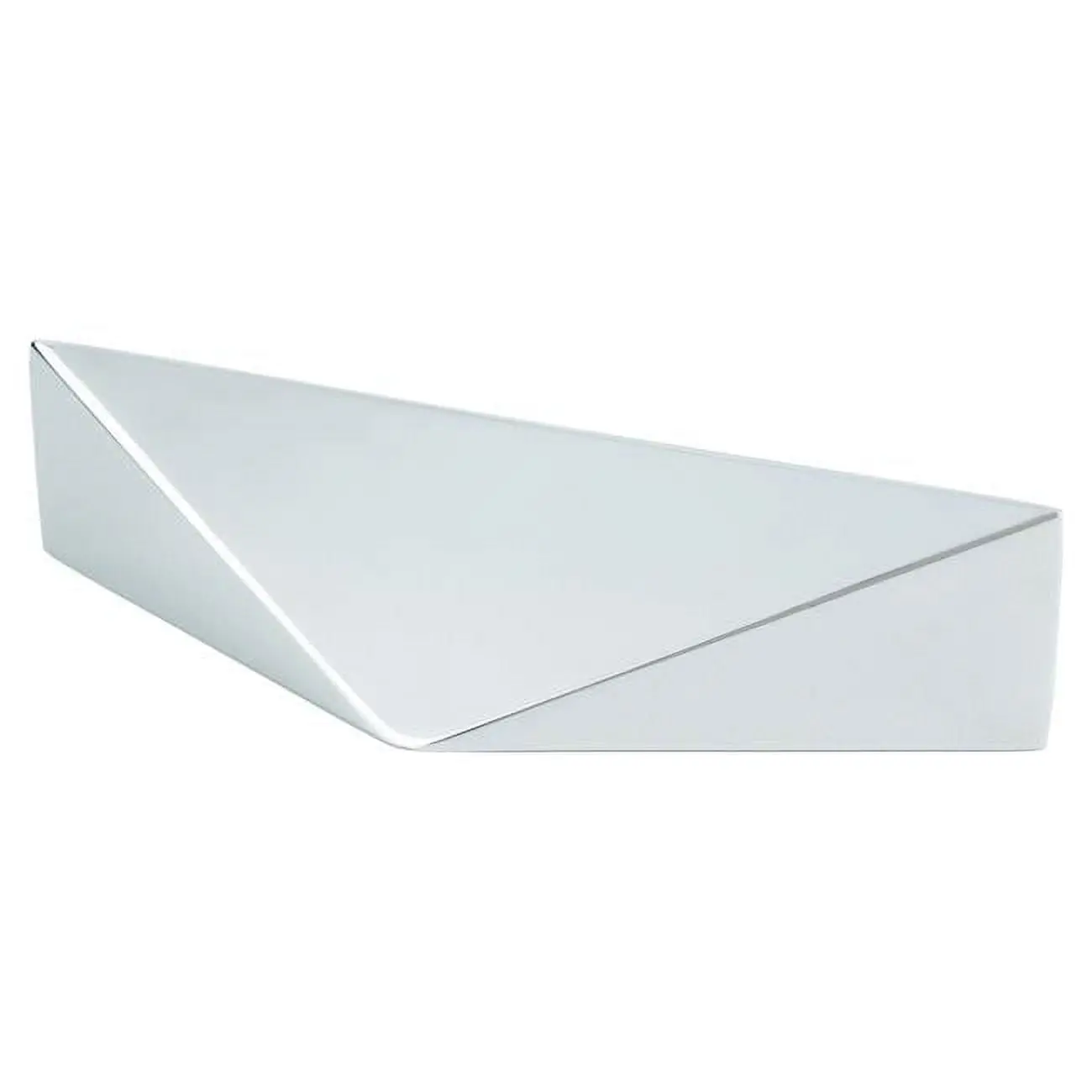 R. Christensen 1145-1026-P Geometric Screw-In Door Handle Pull, 32mm CC Facet, Polished Chrome, Includes Screw, Contemporary Modern Door Hardware