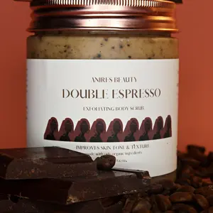 Double Espresso Exfoliating Body Scrub that Improves Skin Tone & Texture