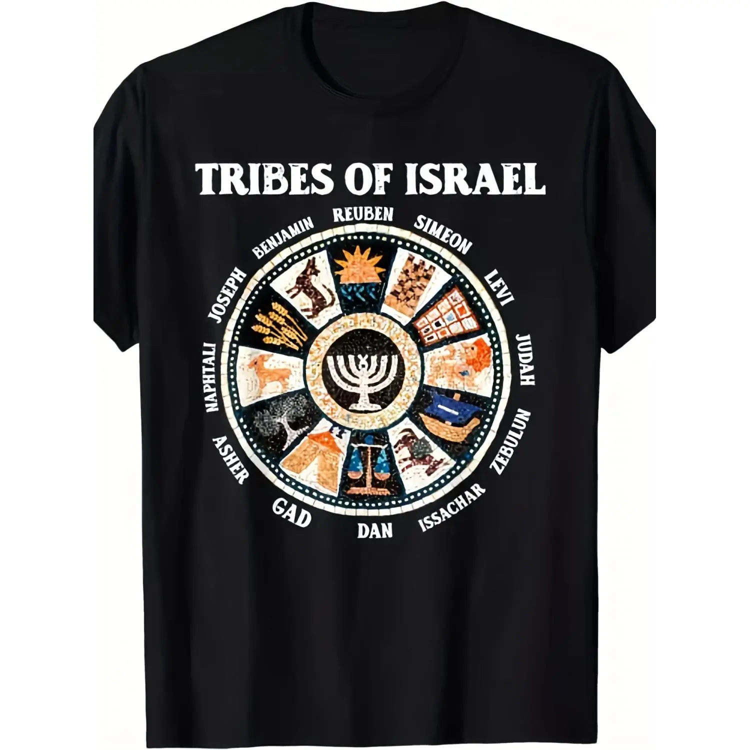 NEW LIMITED 12 Twelve Tribes of Israel Hebrew Israelite Judah Jerusalem T ShirtAthletic Fit Casual Tee for Men Breathable Sport Top Comfortable Everyday Street Style Perfect for Training Running and Fitness